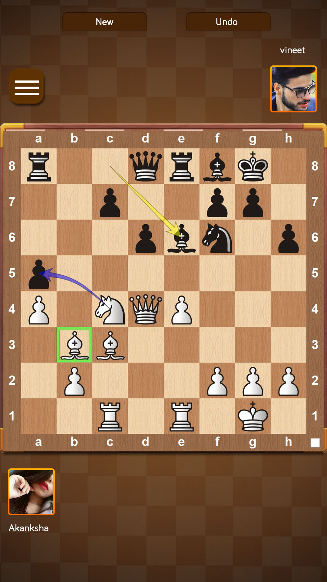 Daily chess puzzles